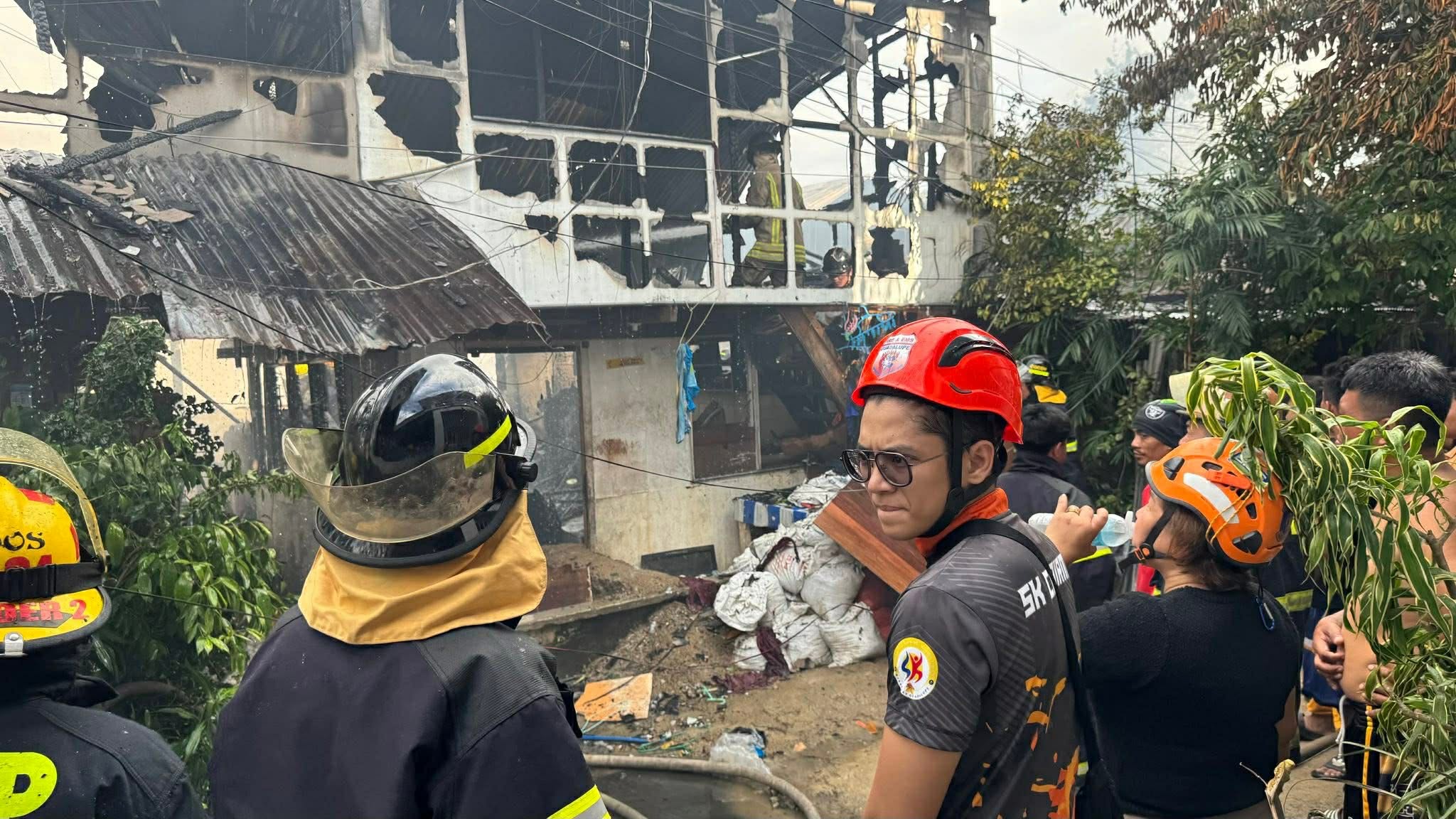 11 ka balay nasunog sa Sitio Tambis, Brgy. Guadalupe