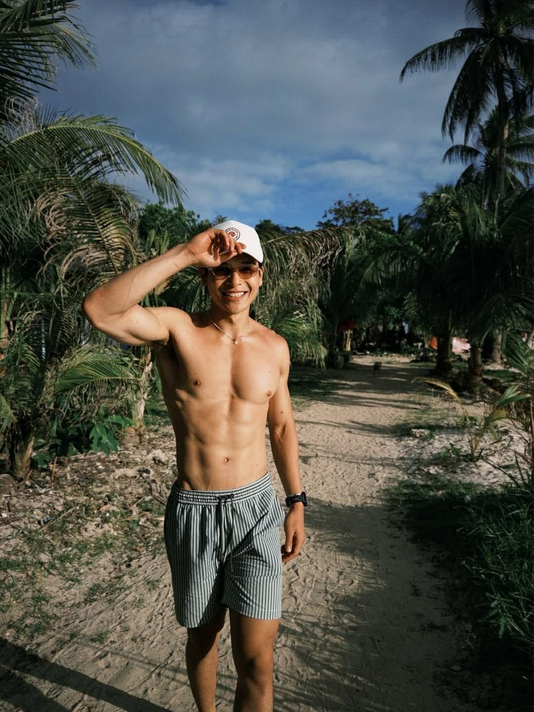 Vince Maristela turns up the heat with beach getaway