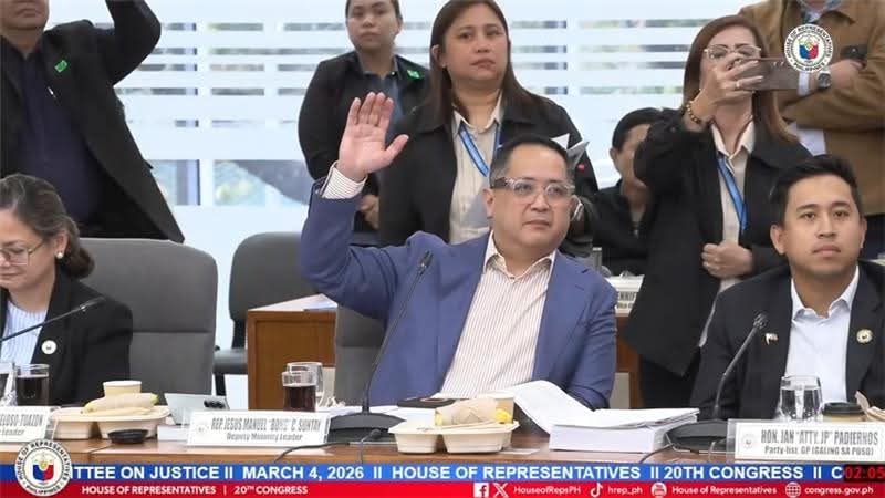 Women journalists condemn Suntay remarks during House hearing
