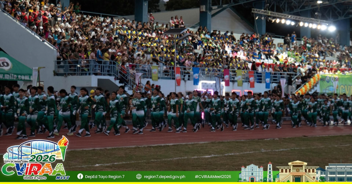 More than 6,000 athletes and officials join CVIRAA 2026 in Naga City