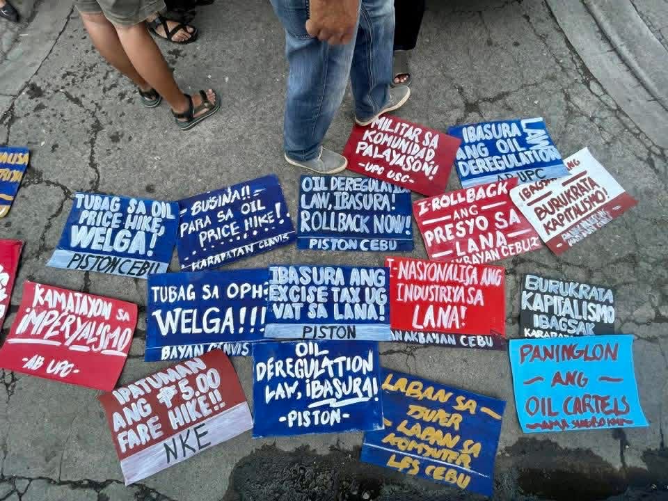 Transport Strike held in Cebu City