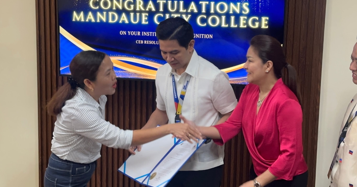 Mandaue City College Gains CHED Recognition, Moves Closer to Free Tuition