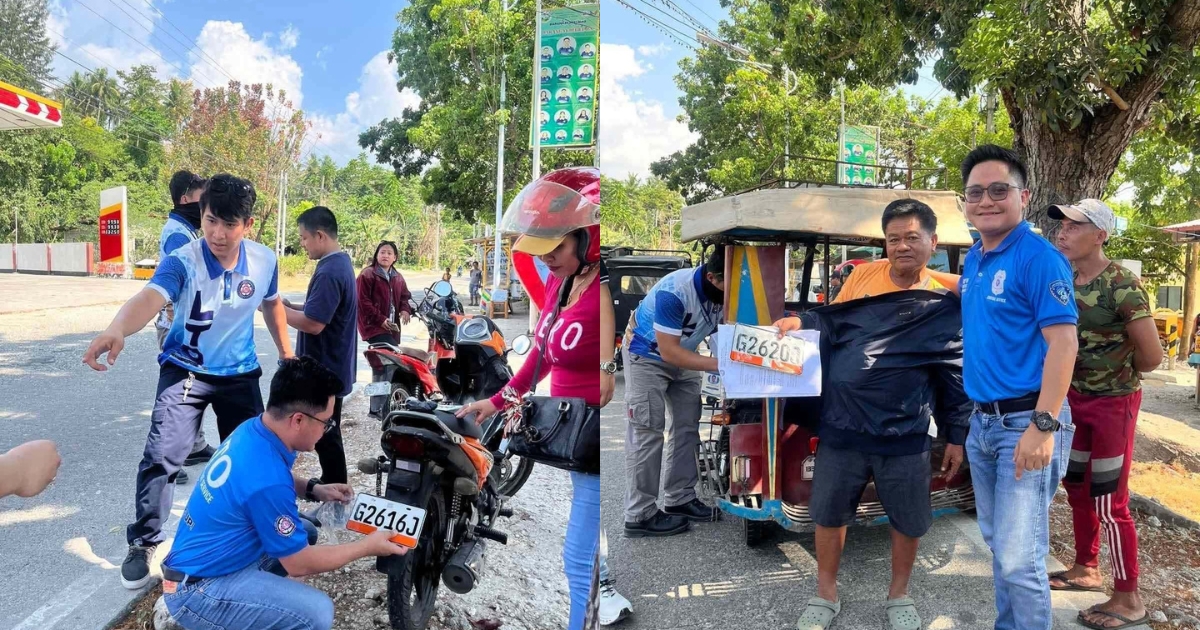 LTO 7 releases over 5K motorcycle plates in flag down drive