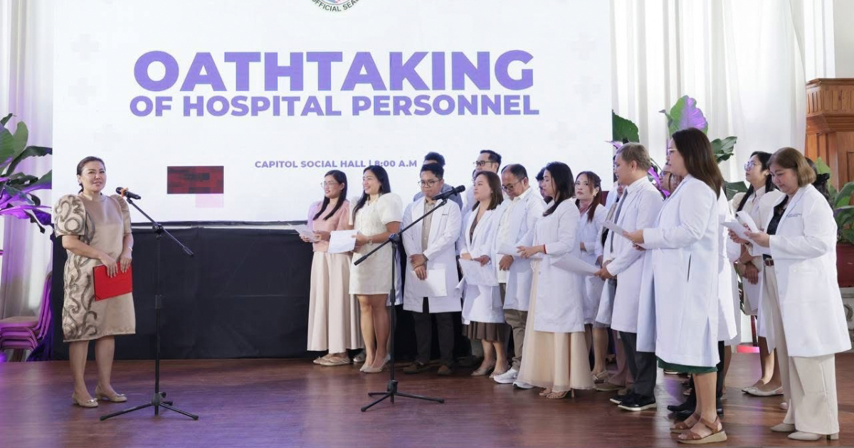 Cebu Capitol regularizes 85 healthcare workers after decades 