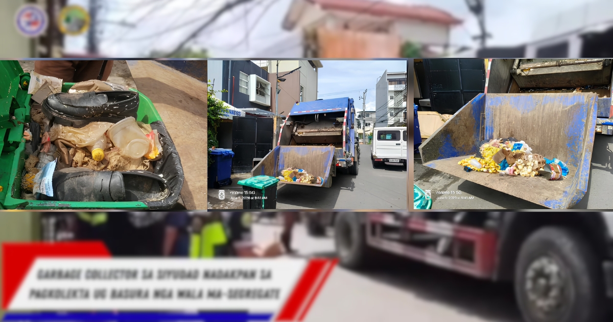 Garbage truck driver in Mabolo apprehended for mixed waste collection 