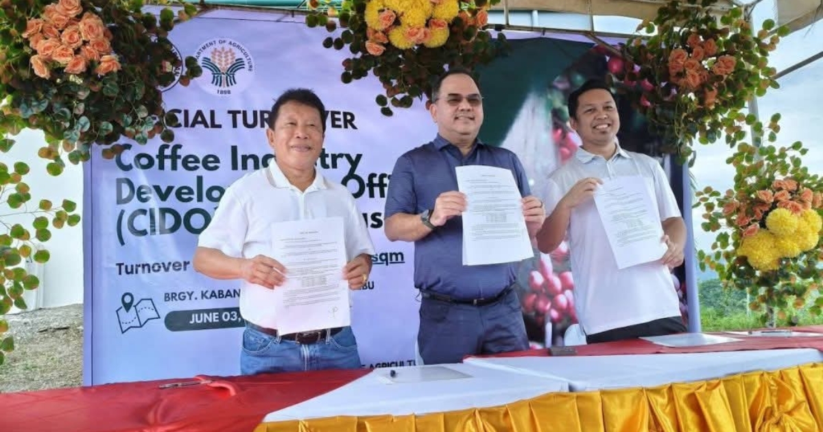 DA sets up first Visayas coffee development office in Tuburan
