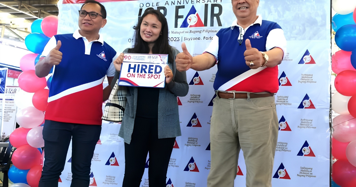DOLE reports 4,476 hired on the spot in job fairs