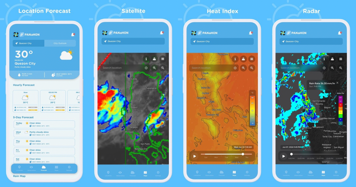 Planning Your Days Just Got Better: PAGASA Launches PANaHON Weather App