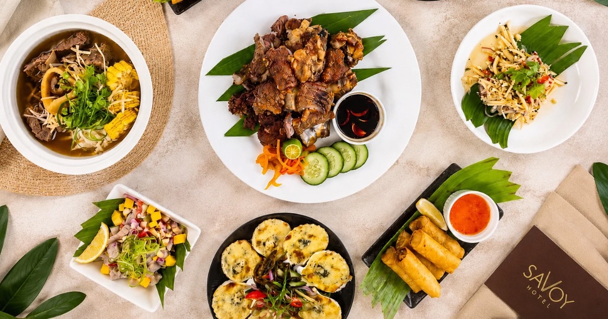 New Menu at Savoy Hotel Highlights Cebuano Flavors and Global Influences