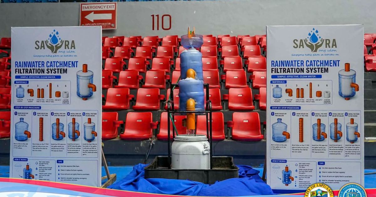 Lapu-Lapu City rolls out third year of rainwater harvesting program
