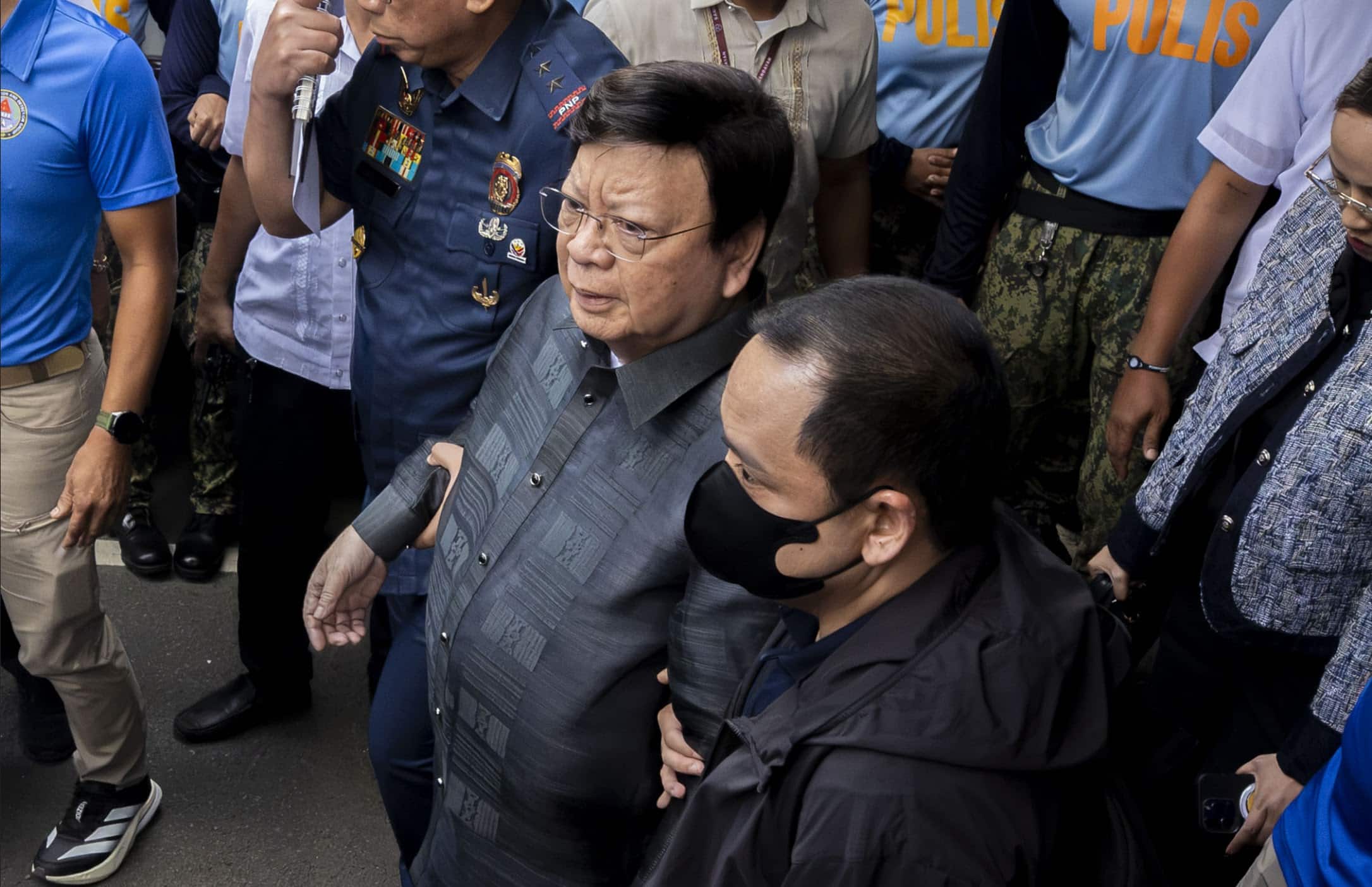 Marcoleta returns to PNP hospital after medical examination