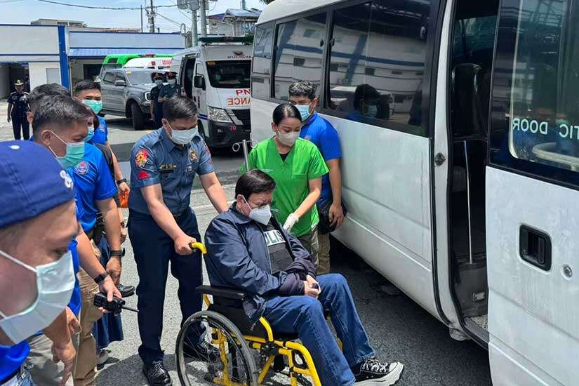 Marcoleta transferred to Quezon City Jail
