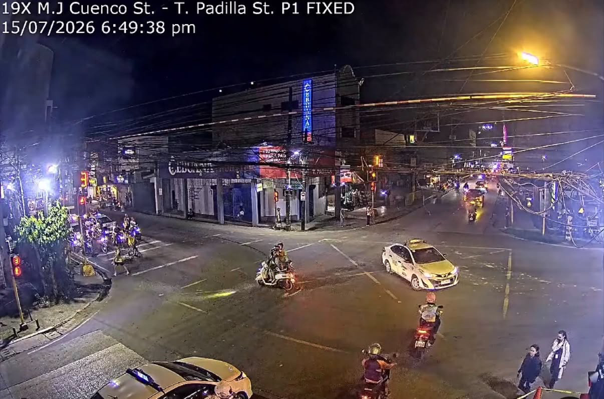 Two motorcycles collide at M.J. Cuenco–T. Padilla intersection in Cebu City
