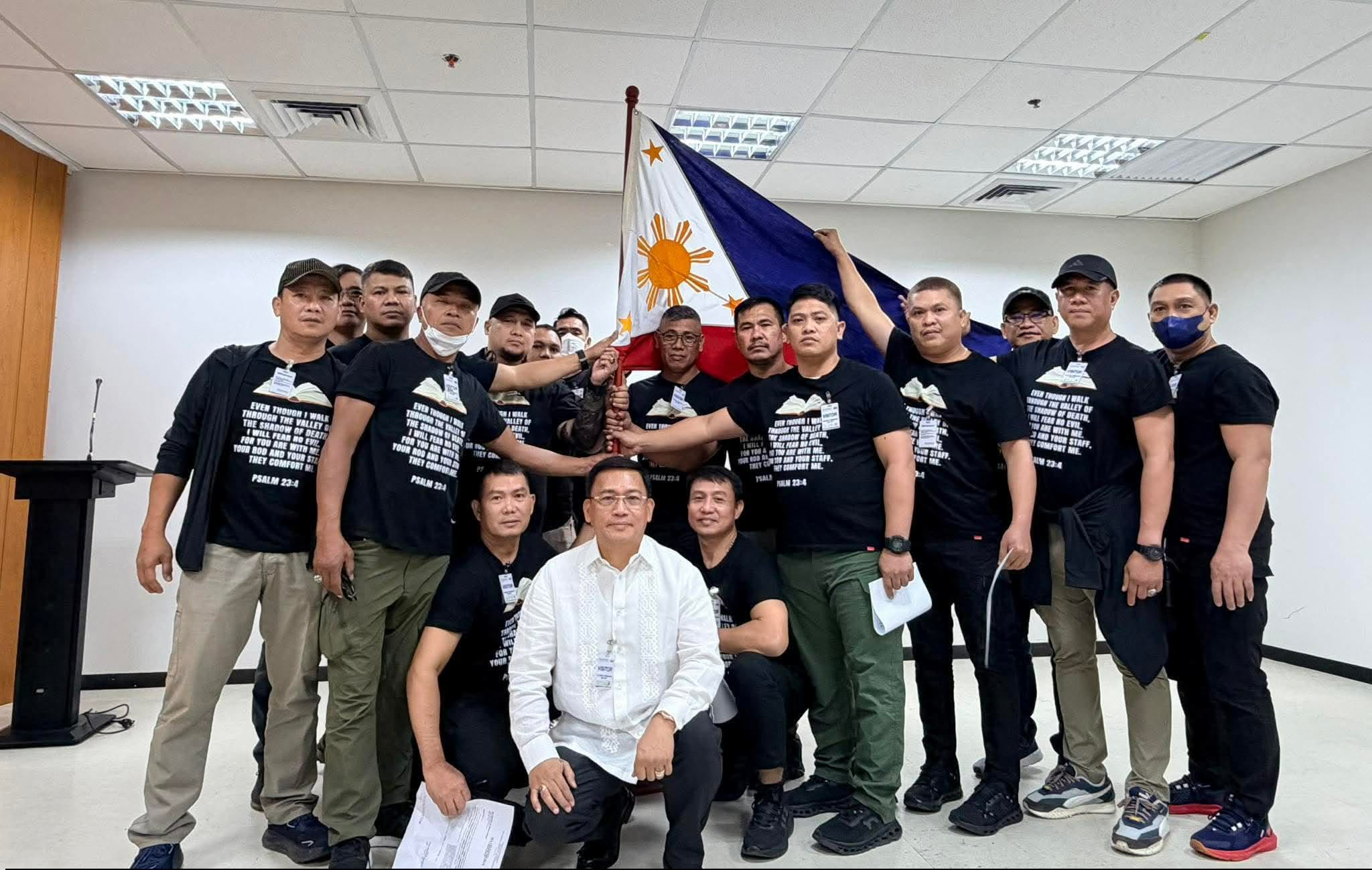 DOJ charges Baligod, 18 'ex-bodyguards' 