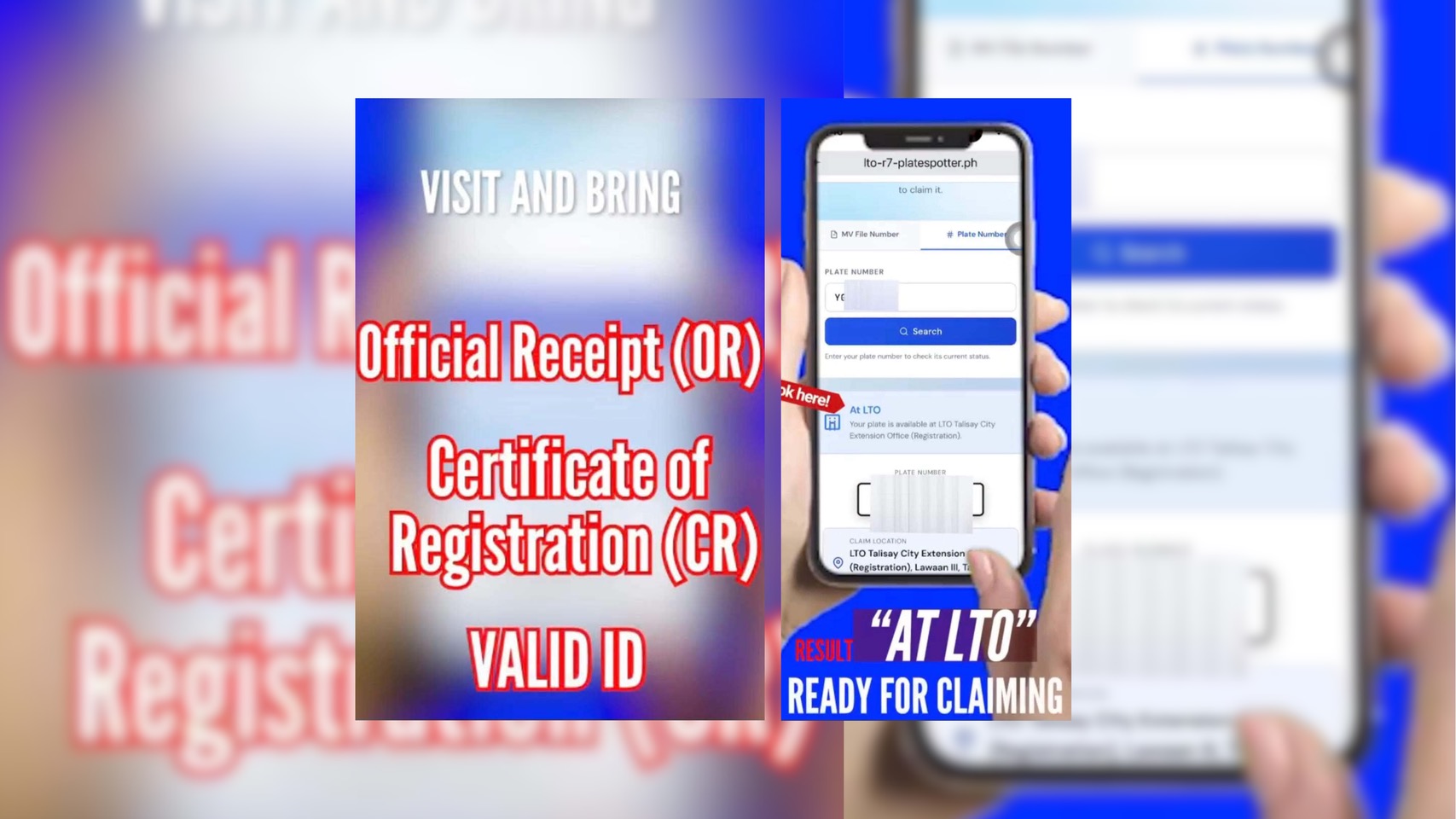 LTO 7 launches website for easier license plate tracking