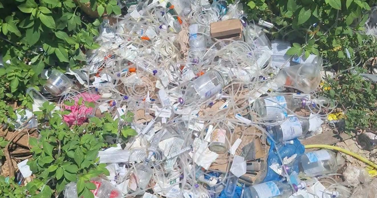 Medical waste found dumped on vacant lot in Cordova