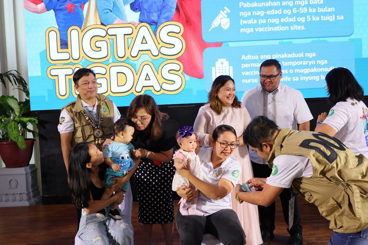630K children in Cebu, Bohol targeted in 3-week measles-rubella vaccine drive