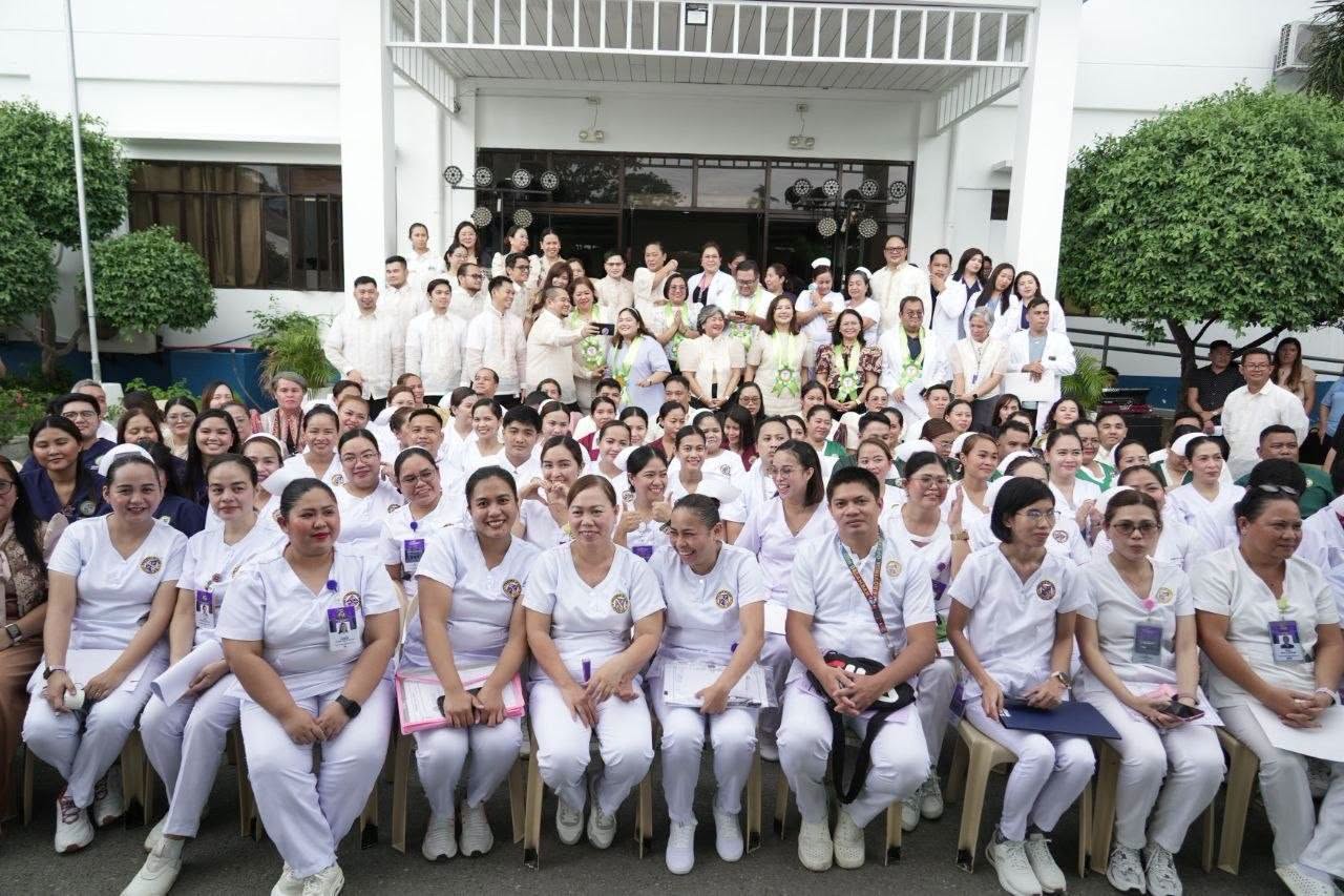 118 Cebu hospital workers gain permanent posts after years of service