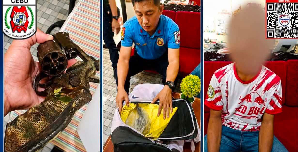 Firearm found in student’s bag in Pinamungajan