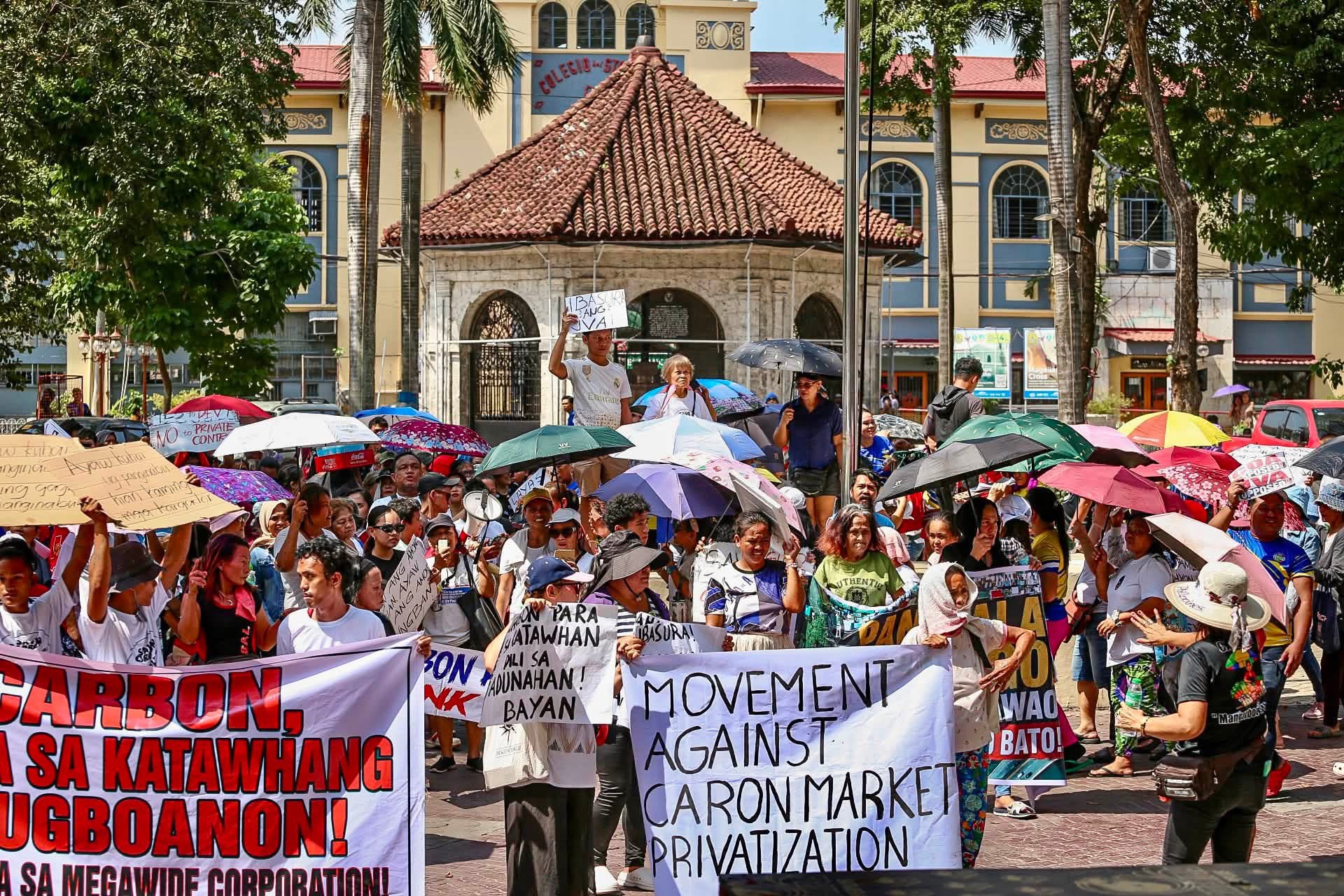 Cebuanos march against Carbon Market privatization