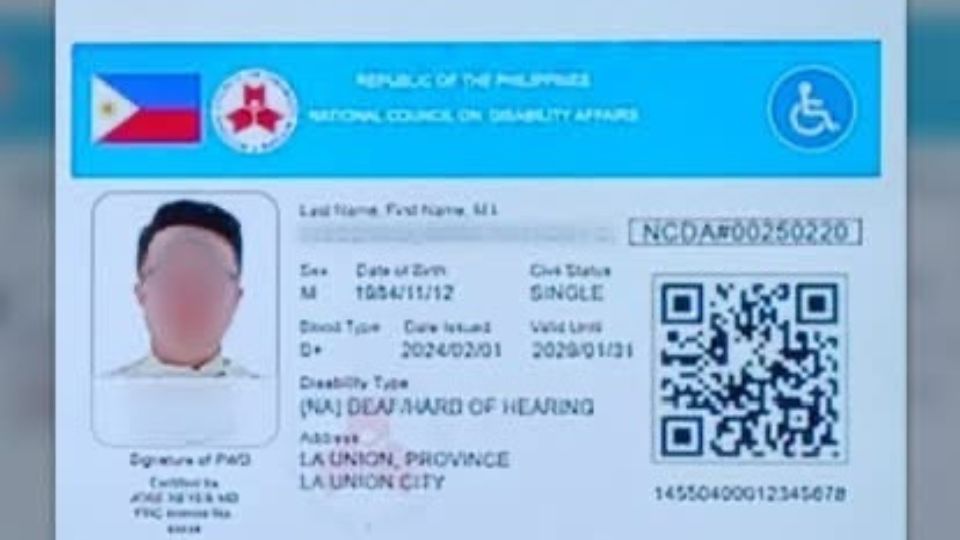 Nationwide rollout of Unified PWD ID System pushed
