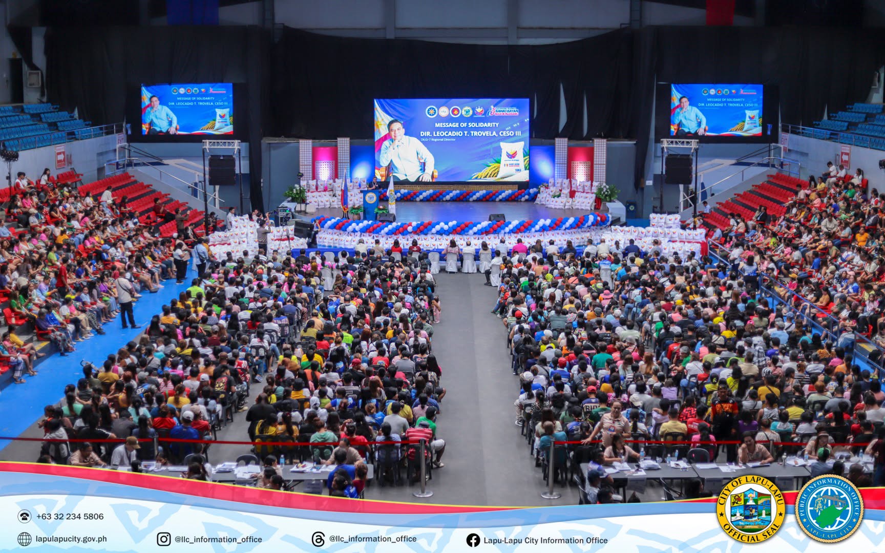 6,019 Lapu-Lapu residents receive rice aid, government services