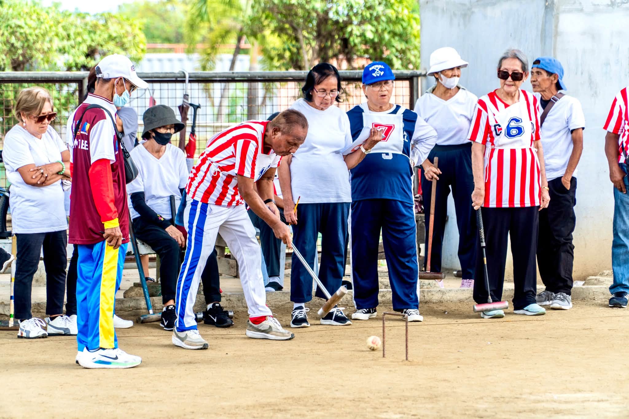 Mandaue senior citizens take center stage in gateball tournament