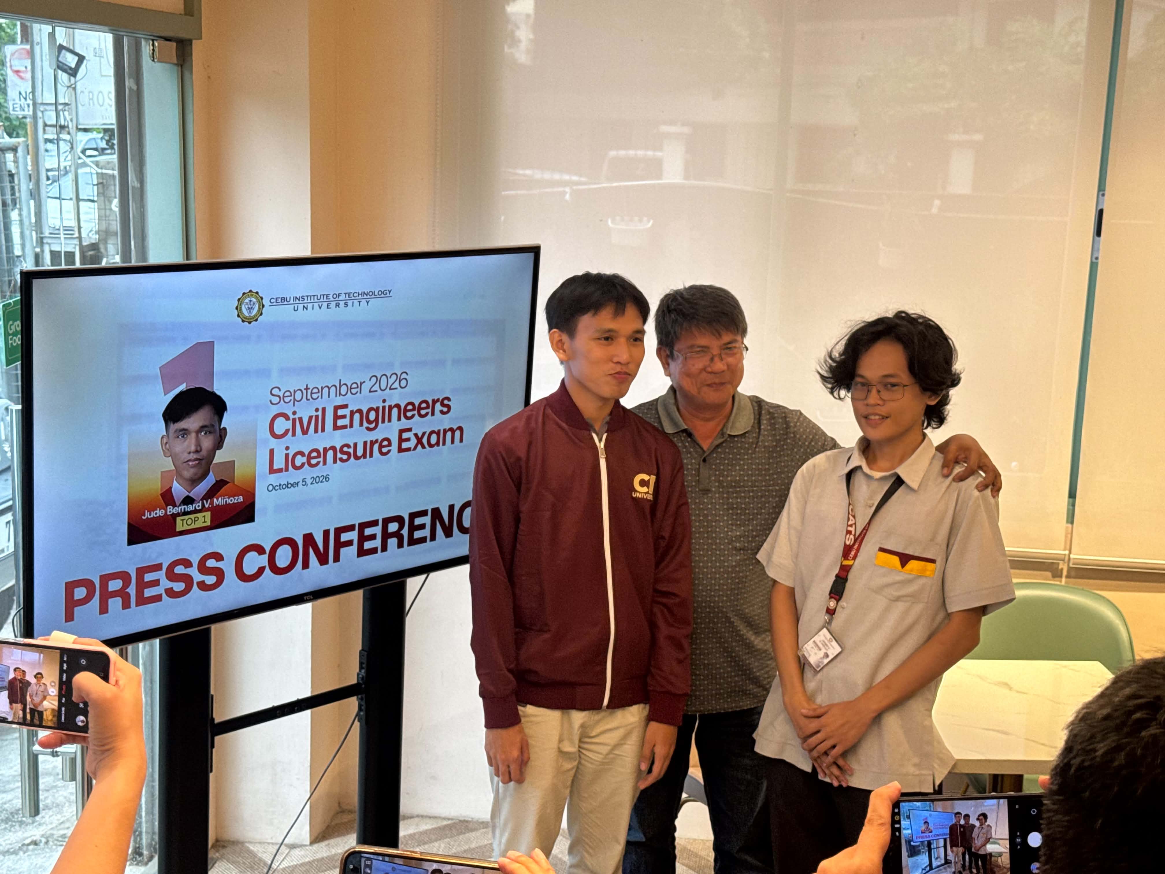 CIT-U math whiz becomes country’s 2026 top civil engineering board passer
