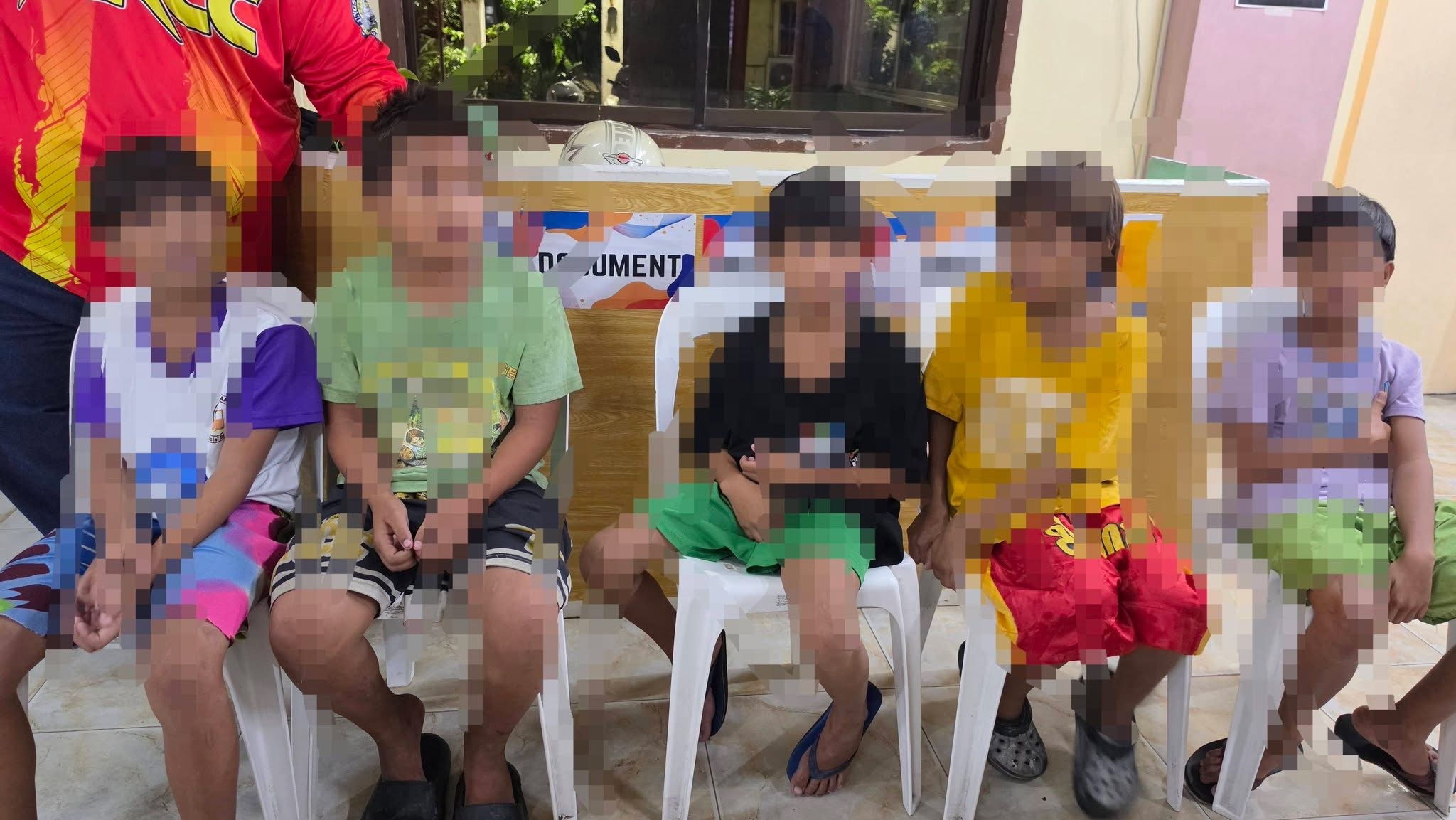 5 minors taken into custody over alleged rock-throwing in Mandaue