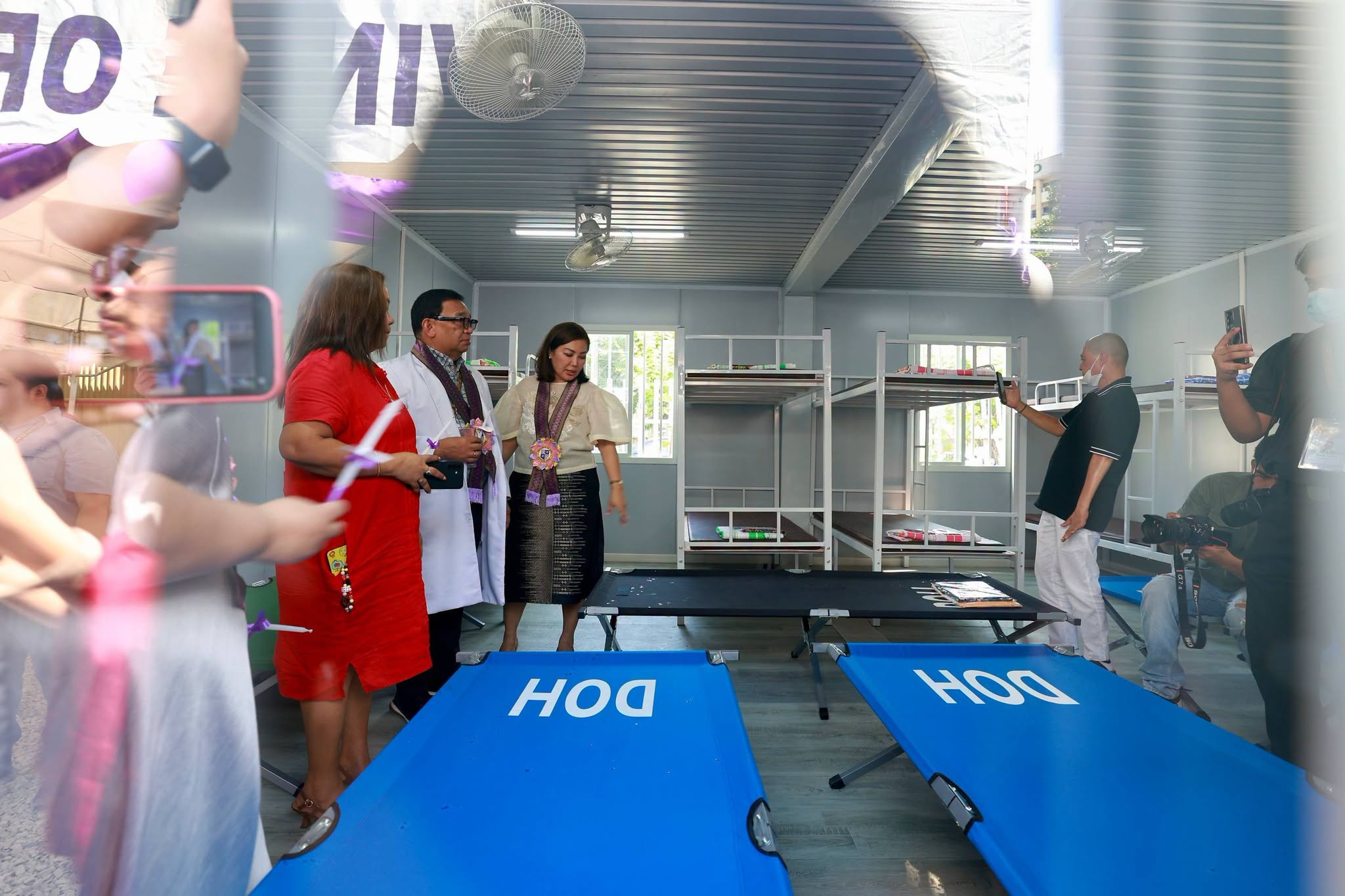 Cebu opens 40-bed shelter for VSMMC patient watchers