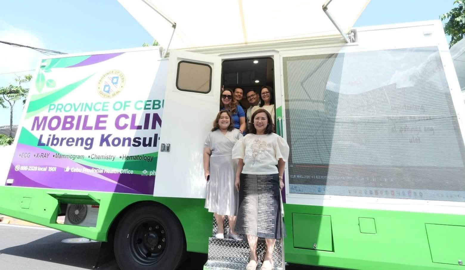 Cebu Province mobile clinic arrives with X-ray, mammogram, laboratory equipment